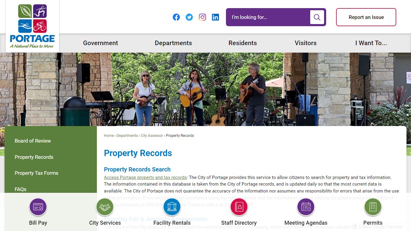 Property Records | Portage, MI